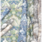 1 Yard Modern Abstract Printed Linen Drapery Fabric 100 Percent High Quality